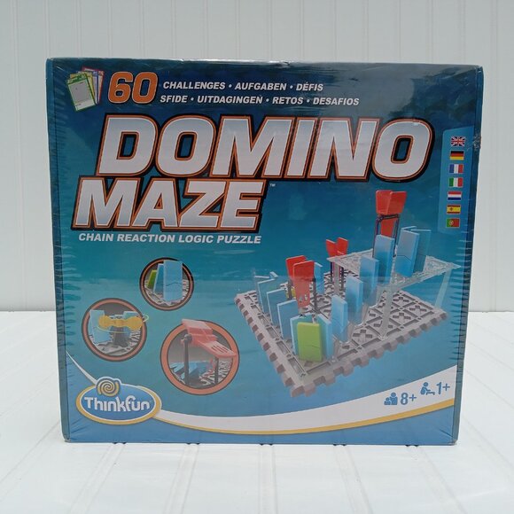ThinkFun Domino Maze STEM Toy & Logic Game Boys & Girls Ages 8 & Up Kids NEW - Picture 7 of 7